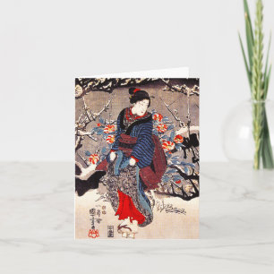 Kuniyoshi, 3-anteckningskort kort