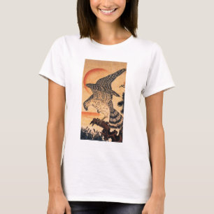 Kuniyoshi hök tee shirt