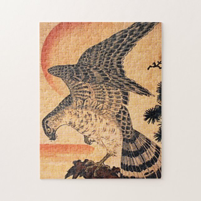 Kuniyoshi hökpussel pussel (Vertikal)