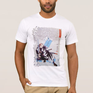 Kuniyoshi roninpussel Yazama Shinroku Mitsukaze Tee Shirt