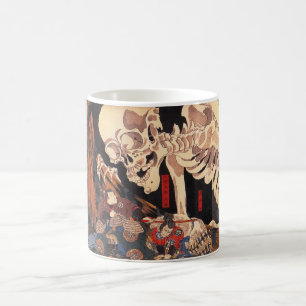 Kuniyoshi skelett- mugg