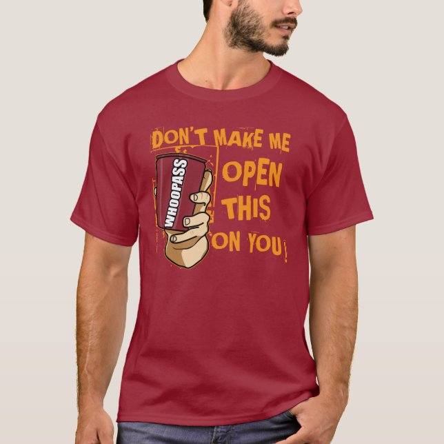 Kunna av whoopass tee shirt (Framsida)