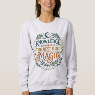 Kunskap är den bästa sortens magibok måne t shirt