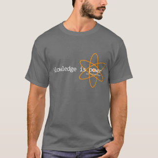 kunskap är driver t-shirt
