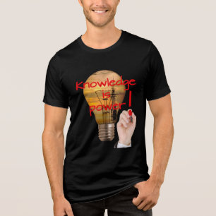 Kunskap är energi t shirt