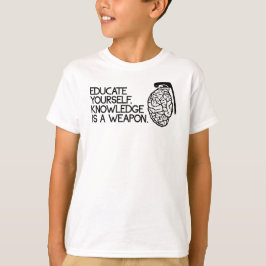 Kunskap är ett vapen t-shirt