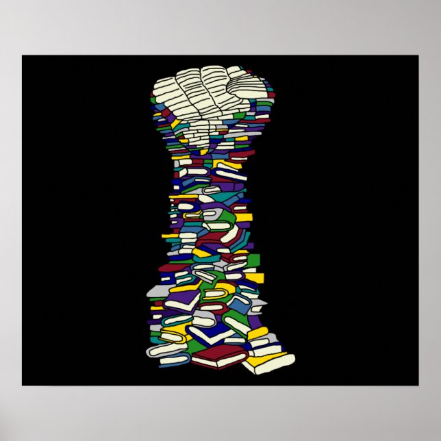 Kunskap är makt poster (Framsidan)