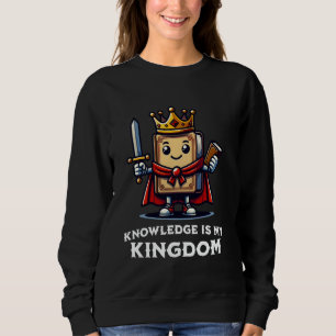 Kunskap är mitt rike Läsmedvetenhet T Shirt