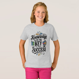 Kunskap är Nyckel för framgång T Shirt