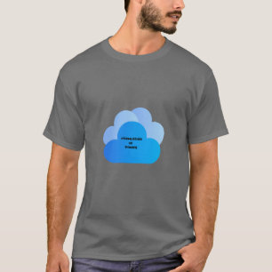 "Kunskap är Power Cloud Graphic T-Shirt". T Shirt