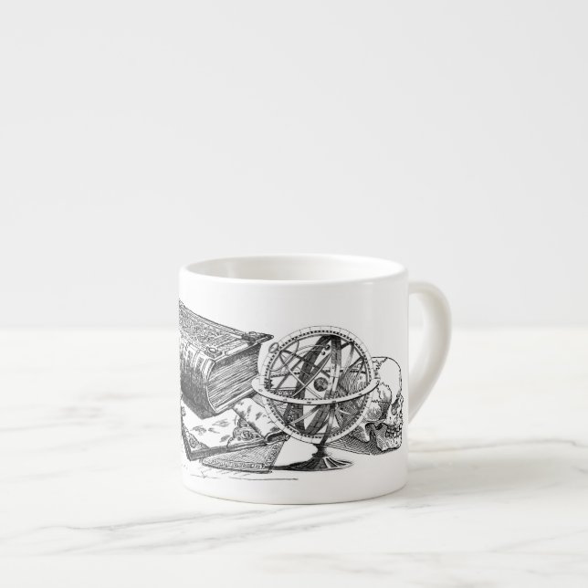 Kunskap och död Espresso Mugg Espressomugg (Framsida höger)
