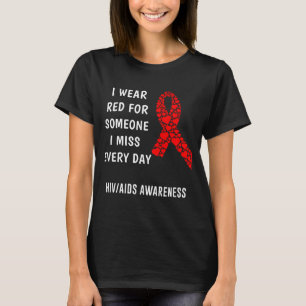 Kunskap om Hiv Aids T Shirt