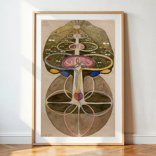 Kunskapens Träd No.1, Hilma af Klint Poster (Skapare uppladdad)