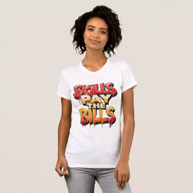 Kunskaper Betalar Bills Shirt I Graphic T Shirt (Hel framsida)