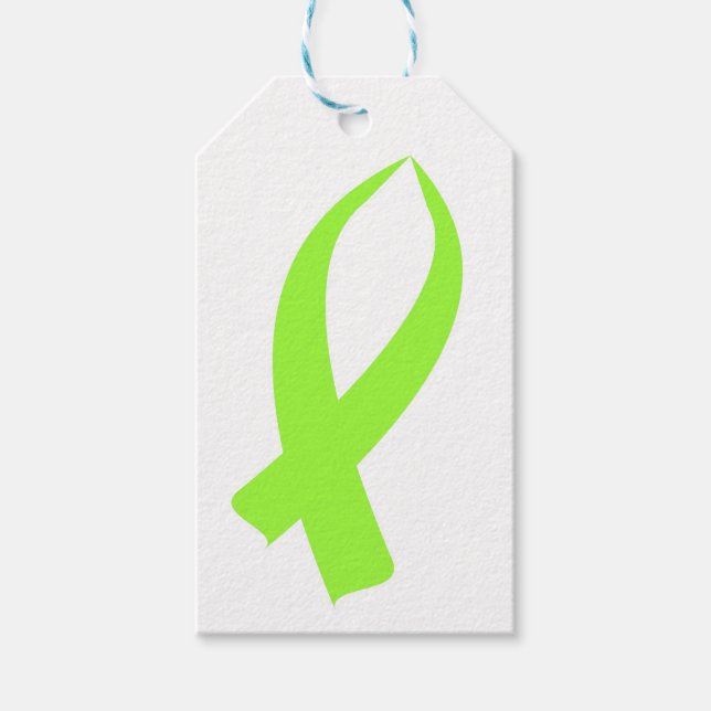 Kunskapsband (Lime Green) Presentetikett (Framsidan)