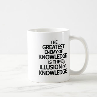 Kunskapsetikett  kaffemugg