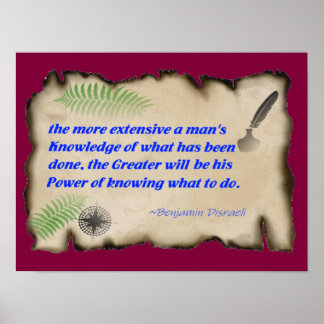 Kunskapskraft (projektionsyta) Poster