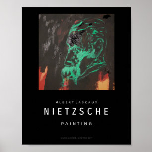 Kunstaffisch "NIETZSCHE" Poster