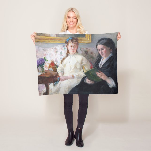 Kunstnärens mor och syster, Berthe Morisot Fleecefilt (På plats)