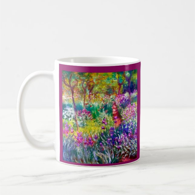 Kunstnärens trädgård i Giverny Kaffemugg (Vänster)