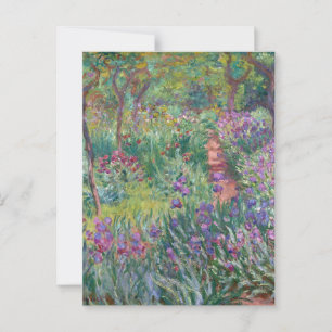 Kunstnärens trädgård i Giverny, Monet Vykort