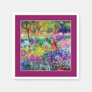 Kunstnärens trädgård i Giverny Pappersservett