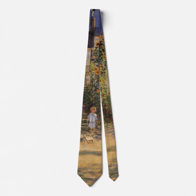 Kunstnärens trädgård i Vétheuil av Claude Monet Slips (Framsida)