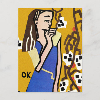 Kunstschau Wien Art av Kokoschka Vykort