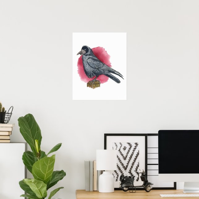Kunsttryck av råka poster (Hemmakontoret)