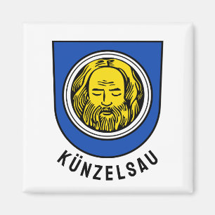 Künzelsaus vapen, Tyskland Magnet