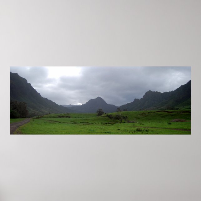 Kuoloa Valley Poster (Framsidan)