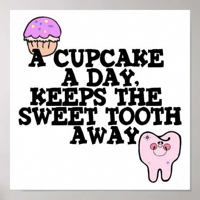 Kupaka A Day Sweet Tooth Away Poster (Framsidan)