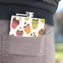 Kupaka Mönster, Muffin Mönster, Choklad, Hearts Fickplunta