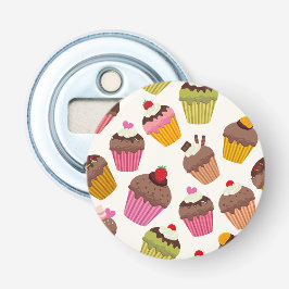 Kupaka Mönster, Muffin Mönster, Choklad, Hearts Flasköppnare