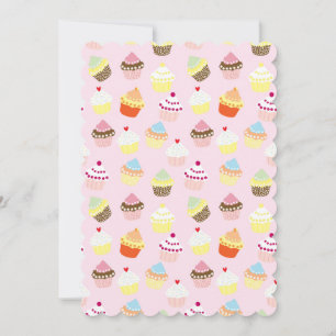 Kupaka Party Flat Greeting Card Inbjudningar