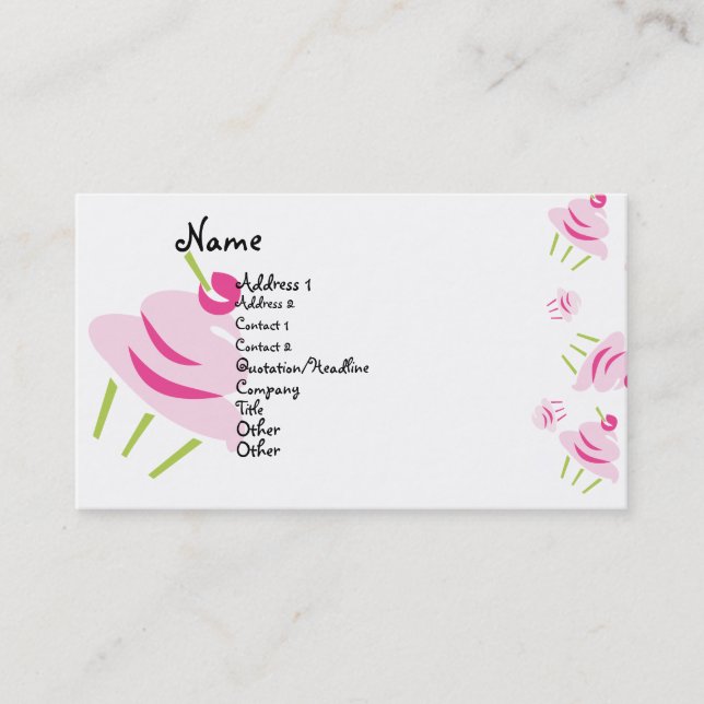 Kupaka Visitkort (Framsida)