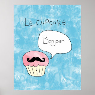 Kupakaktemat poster - "Le Cupkaka"