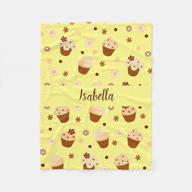 Kupakolljett för Spädbarn, barn och Vuxnor Fleecefilt (Framsidan)