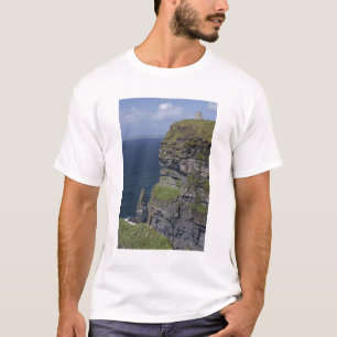 Kuperna klippor vid Moher och O'Briens torn Tee