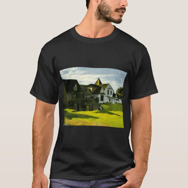 Kupévagn Edward Hopper T Shirt (Framsida)