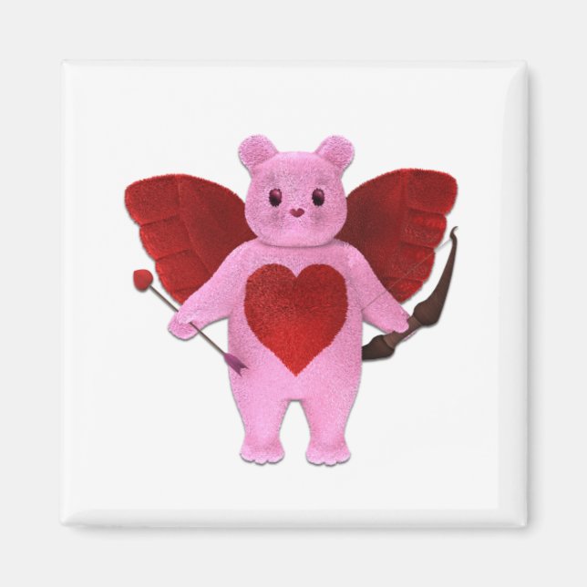 Kupid Bear Magnet (Framsidan)