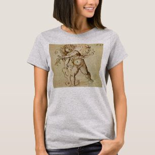 Kupid med en fiol av Domenico Campagnola T Shirt