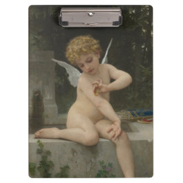 Kupid med fjäril (av Bouguereau)