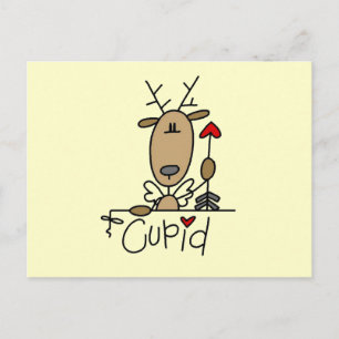 Kupid Reindeer, julskjortor och julklappar Helg Vykort