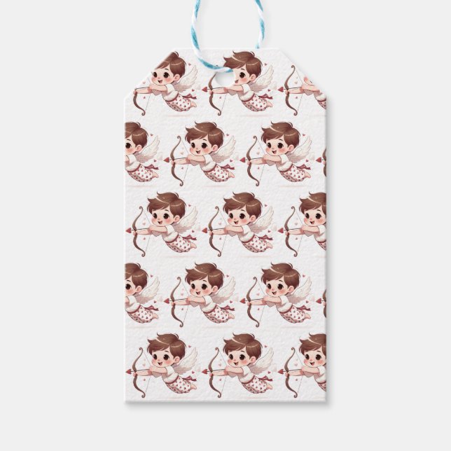 Kupidens pil är min Alla hjärtans Presentetikett (Framsidan)