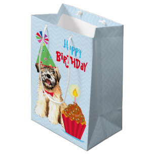 Kupkaka från födelsedagspressen Wheaten Terrier Me
