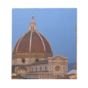 Kupolen på Santa Maria del Fiore-katedralen i varm Anteckningsblock