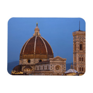 Kupolen på Santa Maria del Fiore-katedralen i varm Magnet