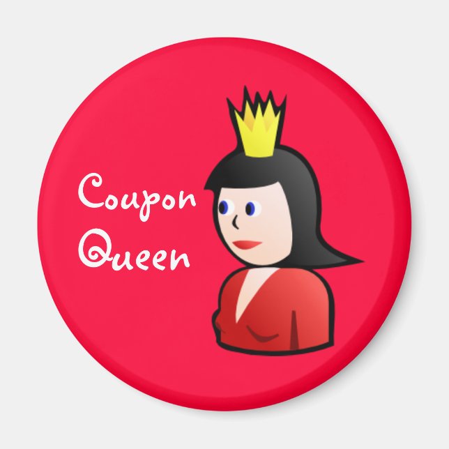Kupong Queen Magnet (Framsidan)