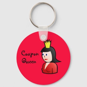 Kupongdrottning Keychain Nyckelring